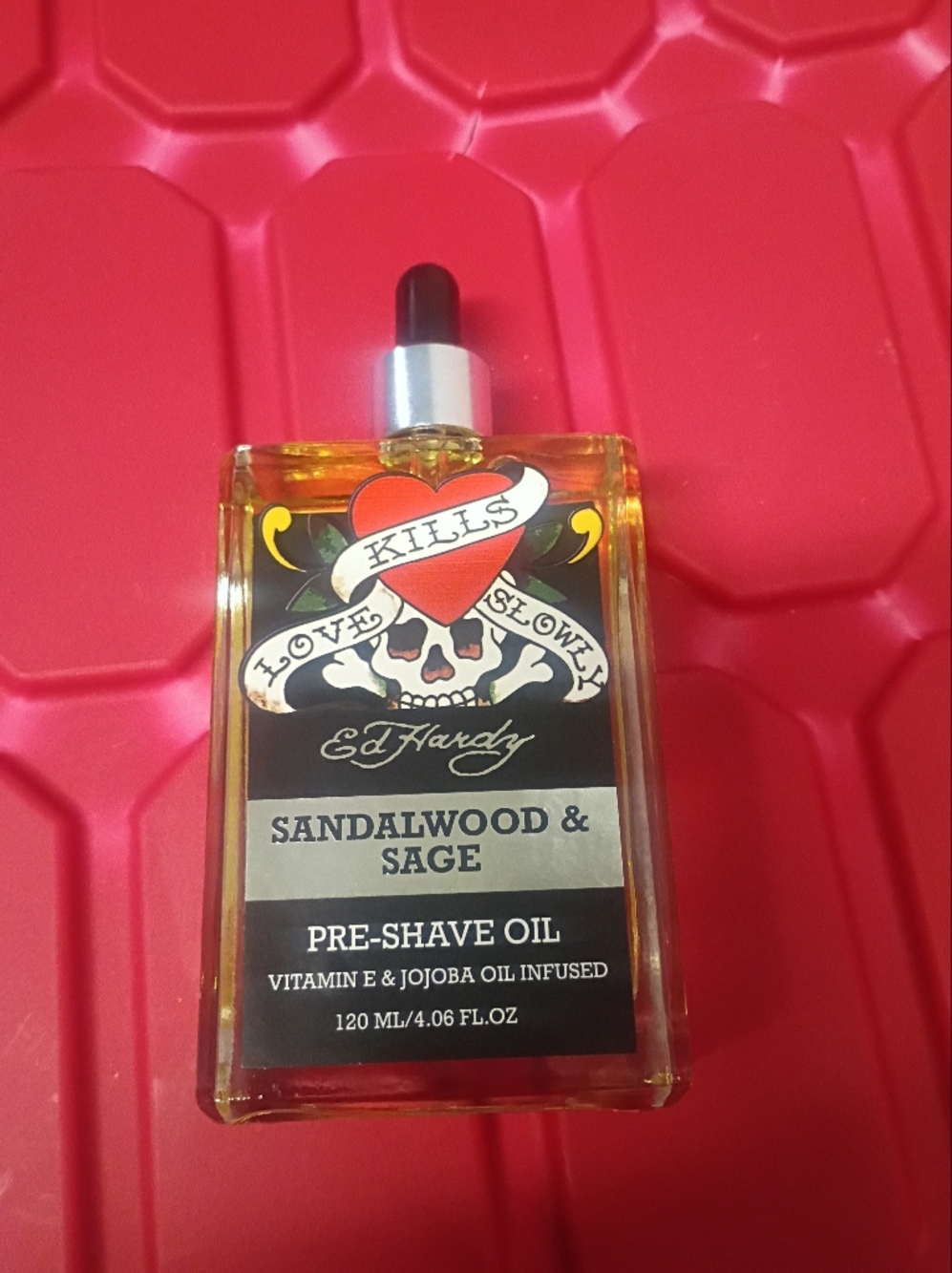 New Ed Hardy Pre-Shave Oil